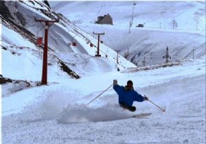 Palandöken'de kar bereketi